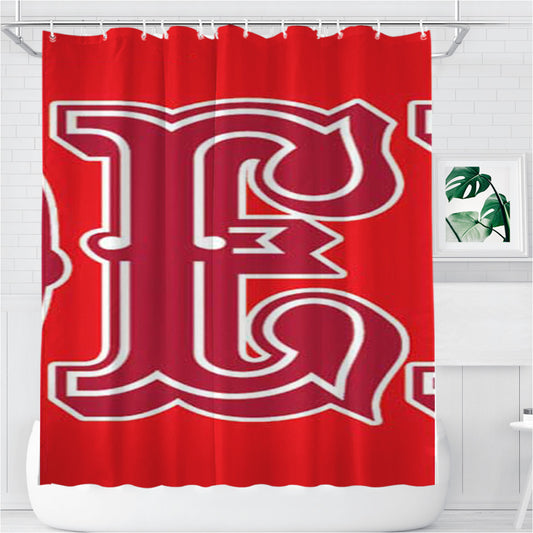 Sf 49Ers Logo Tag Bathroom Shower Curtain Fabric Waterproof | 66 X 72 Inch