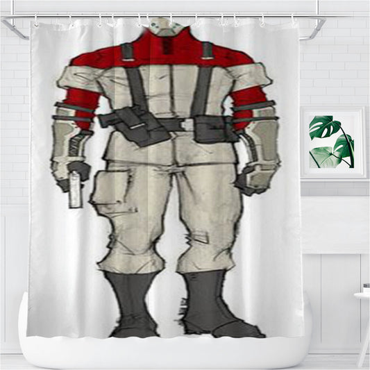 Personalized Shadow Complex Remastered 1 Shower Curtain Farmhouse Bathroom Decor