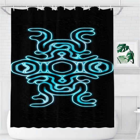 Shadow Of The Colossus Sigil Bathroom Shower Curtain Fabric Waterproof | 66 X 72 Inch