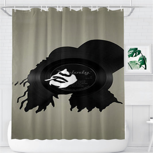 Slash Snakepit Vector Bathroom Shower Curtain Fabric Waterproof | 66 X 72 Inch