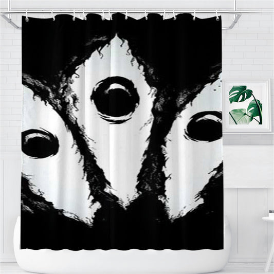 Personalized Soul Eater Symbol Shower Curtain Farmhouse Bathroom Decor