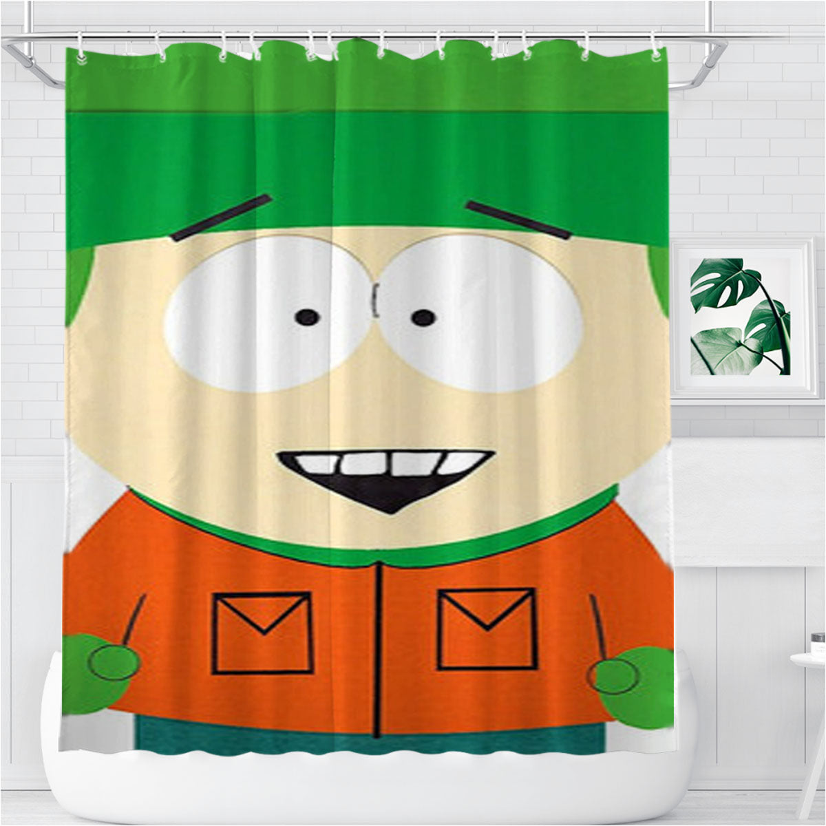 South Park 1 Bathroom Shower Curtain Fabric Waterproof | 66 X 72 Inch