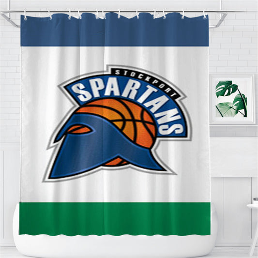 Spartnas Stockport Bathroom Shower Curtain Fabric Waterproof | 66 X 72 Inch