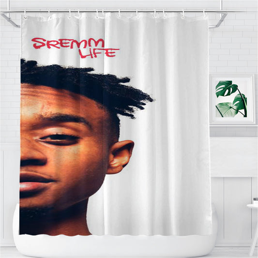 Srem Life Bathroom Shower Curtain Fabric Waterproof | 66 X 72 Inch