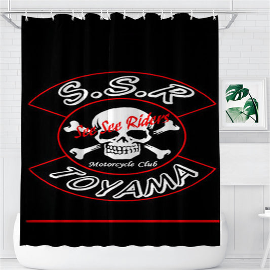 Ssr Toyama Bathroom Shower Curtain Fabric Waterproof | 66 X 72 Inch