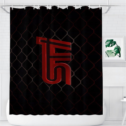 Personalized Subaru Sti Red Shower Curtain Farmhouse Bathroom Decor