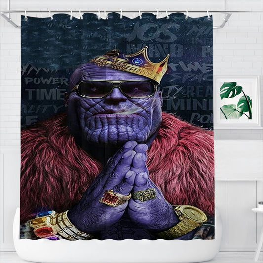 Personalized Thanos New Shower Curtain Farmhouse Bathroom Decor