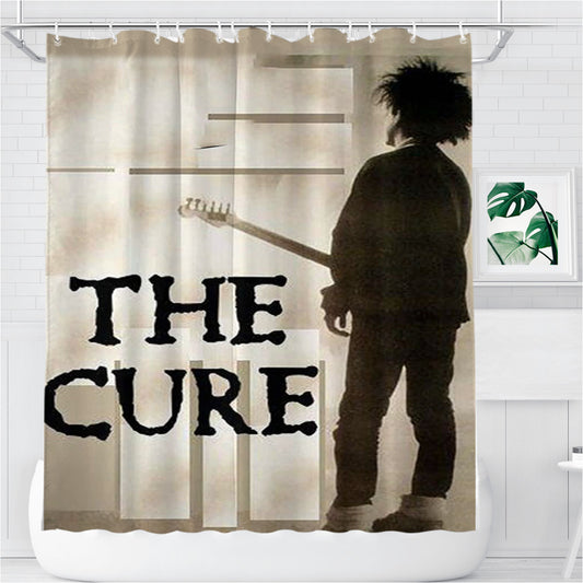 Personalized The Cure Love Song Shower Curtain Farmhouse Bathroom Decor