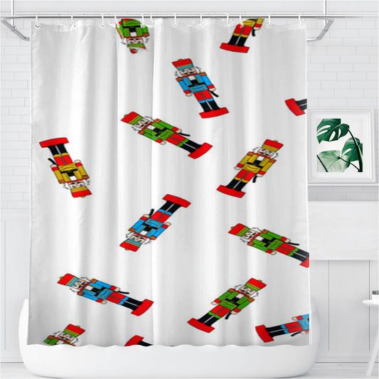 Personalized The Nutcracker Shower Curtain Farmhouse Bathroom Decor