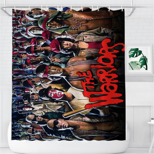 The Warriors 1979 Family Bathroom Shower Curtain Fabric Waterproof | 66 X 72 Inch