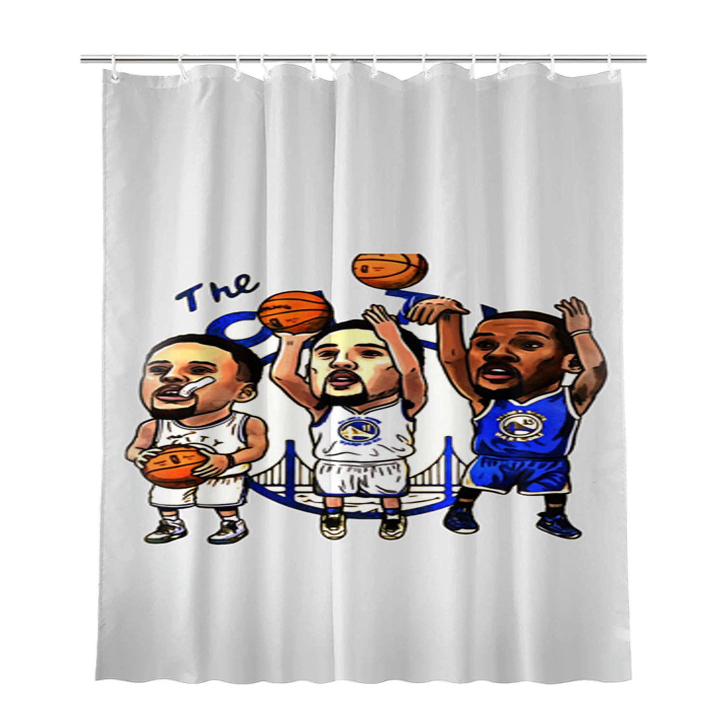 Coach Mike Krzyzewski Bathroom Shower Curtain Fabric Waterproof | 66 X 72 Inch