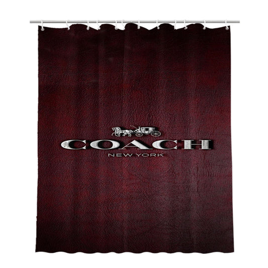 Coach New York 765 Bathroom Shower Curtain Fabric Waterproof
