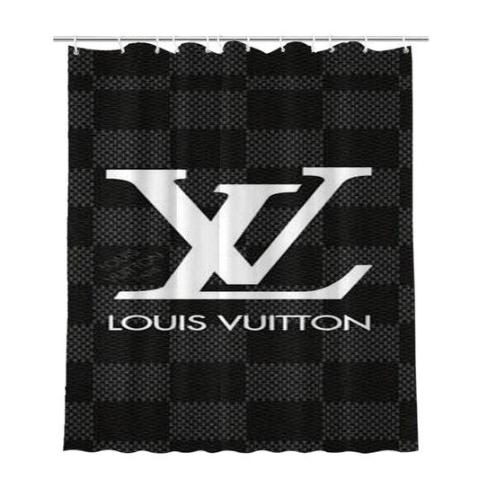 Louis Vuitton 41 Bathroom Shower Curtain Fabric Waterproof