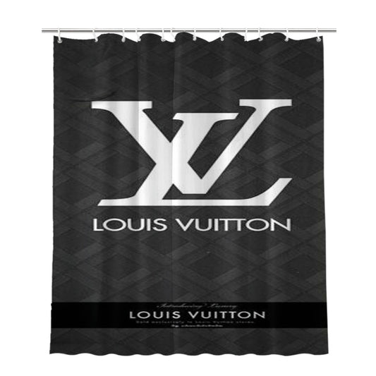 Louis Vuitton W4791 Bathroom Shower Curtain Fabric Waterproof