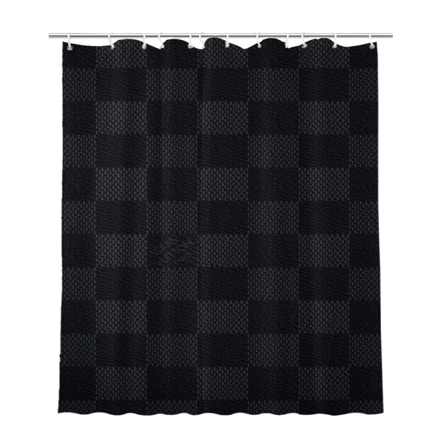 Louis Vuitton Wallpaper Iphone Bathroom Shower Curtain Fabric Waterproof | 66 X 72 Inch