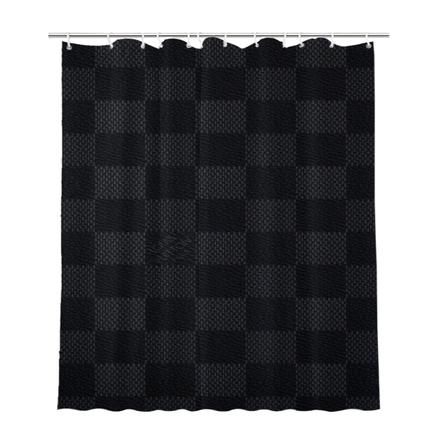 Louis Vuitton Wallpaper Iphone Bathroom Shower Curtain Fabric Waterproof | 66 X 72 Inch