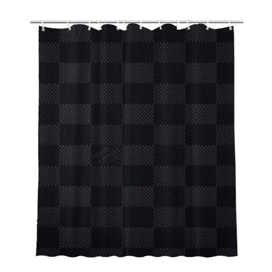 Louis Vuitton Wallpaper Iphone Bathroom Shower Curtain Fabric Waterproof