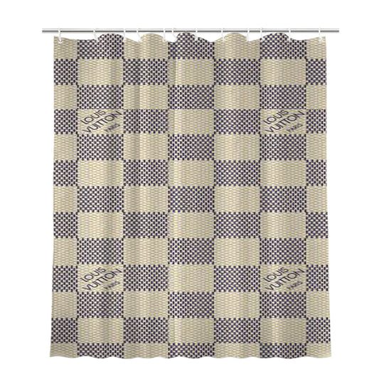 Louis Vuitton X4830 Bathroom Shower Curtain Fabric Waterproof