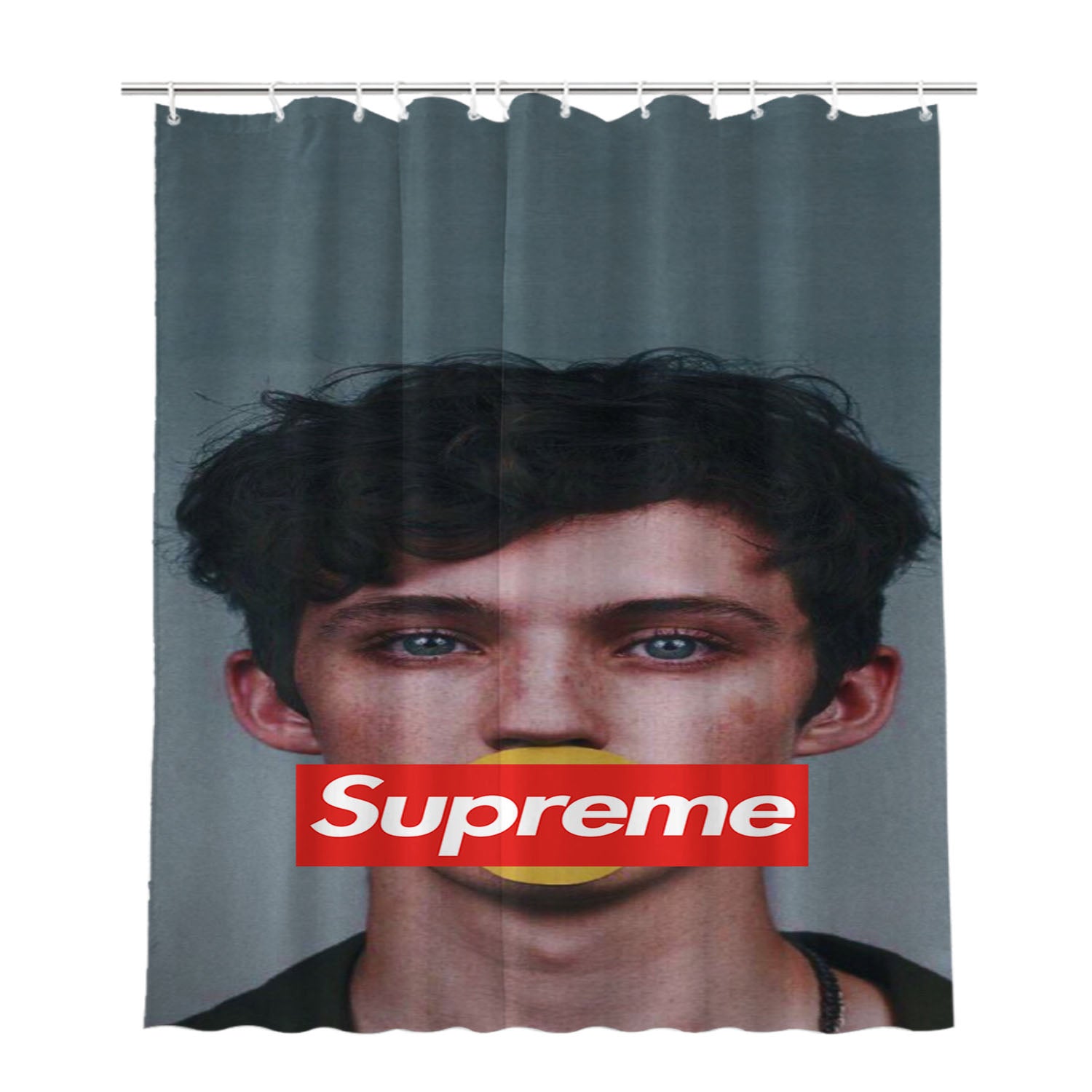 Troye Sivan Supreme Bathroom Shower Curtain Fabric Waterproof | 66 X 72 Inch