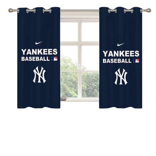 New York Yankees Nike Peach Skin Window Curtains
