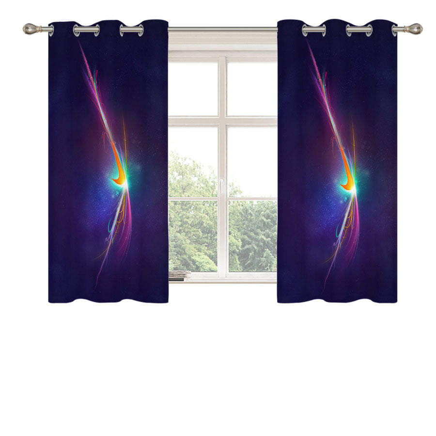 Nike Peach Skin Window Curtains