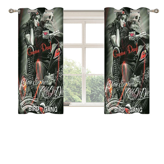 Arizona Cardinals We Still Fly Peach Skin Window Curtains