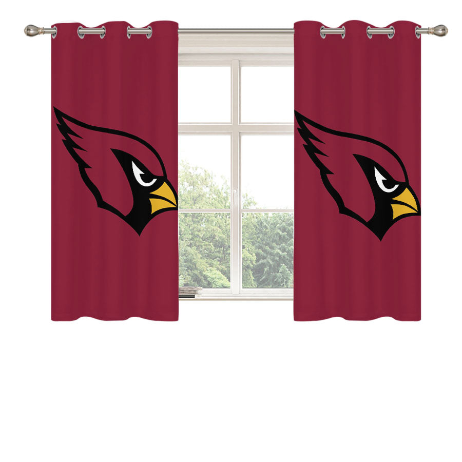 Arizona Cardinalss Peach Skin Window Curtains