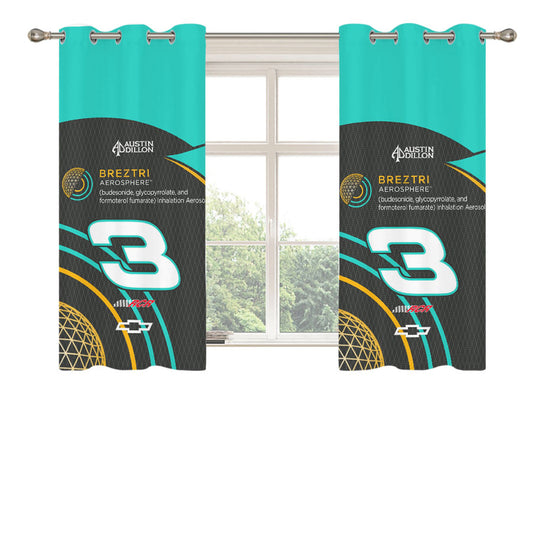 Austin Dillon - Breztri Peach Skin Window Curtains