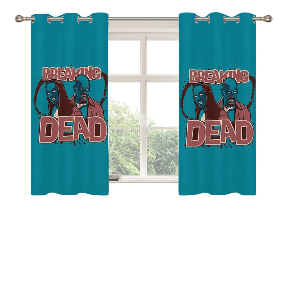 Breaking Dead Peach Skin Window Curtains