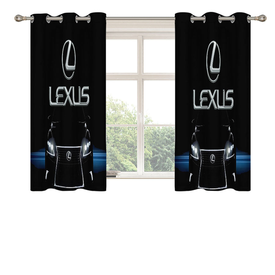 Car Lexus Peach Skin Window Curtains