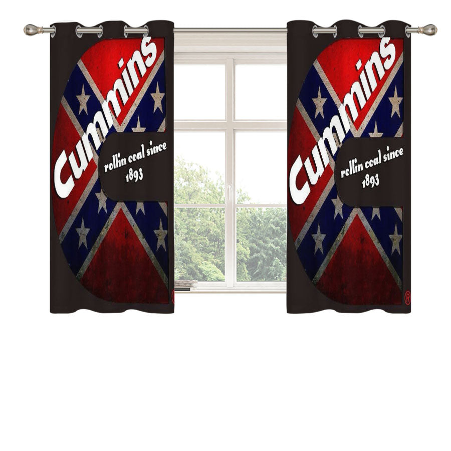 Cummins Peach Skin Window Curtains