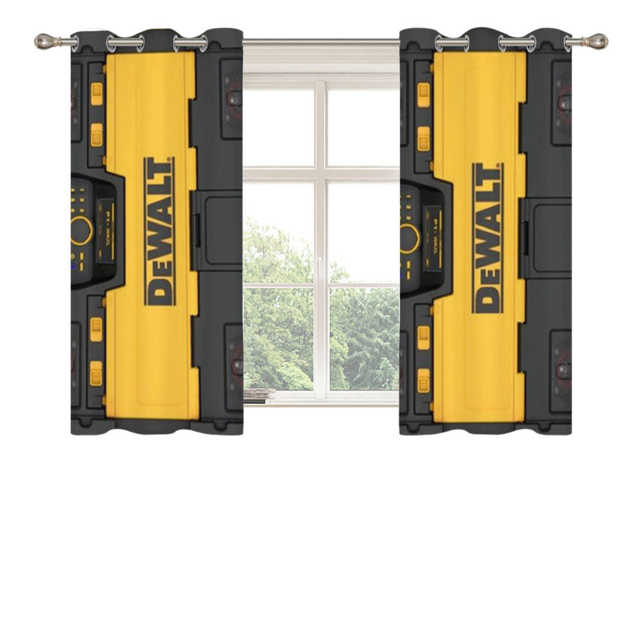 Dewalt Bluetooth Speaker Peach Skin Window Curtains