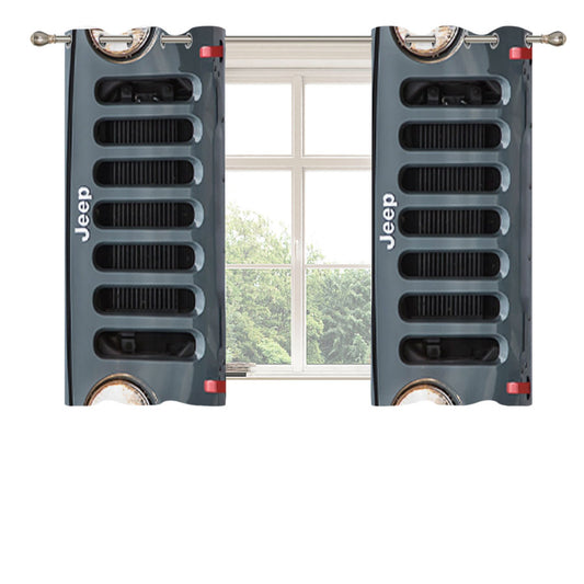 Jeep Wrangler Peach Skin Window Curtains