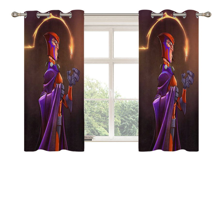 Marvels Peach Skin Window Curtains