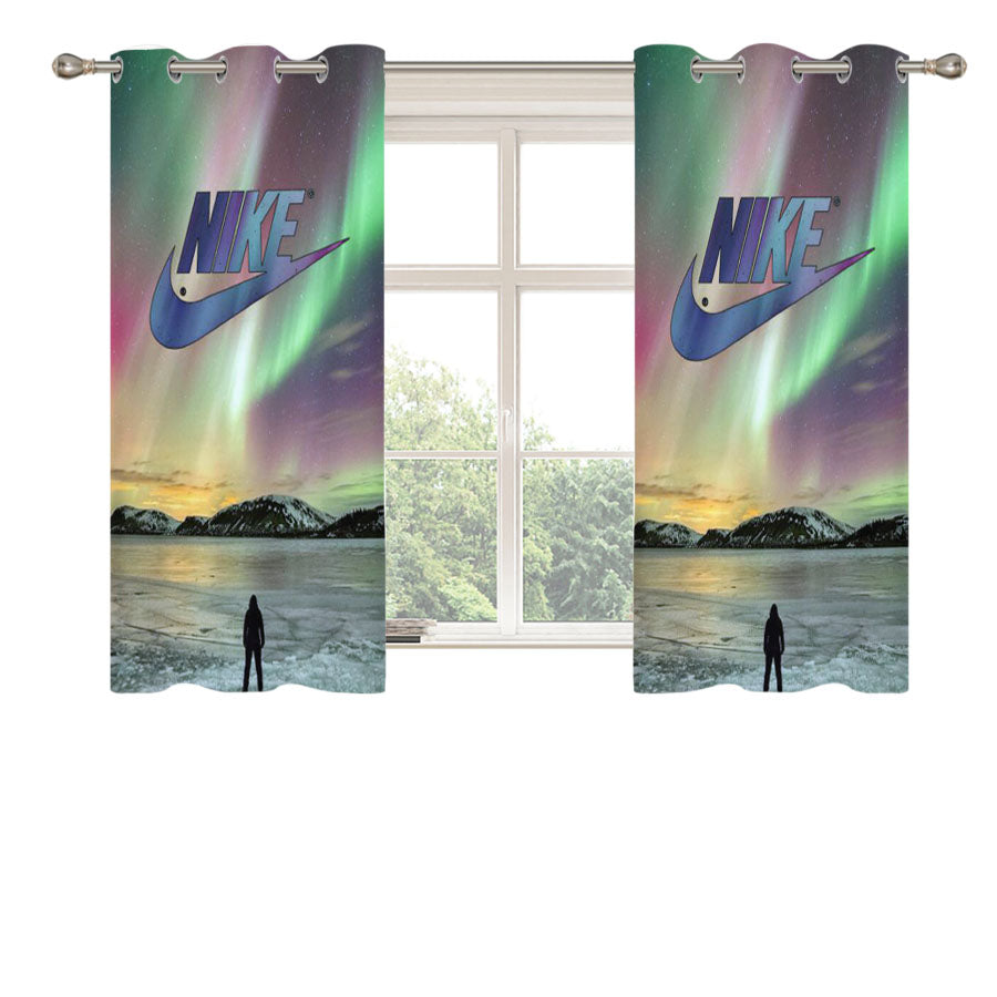 Nike Ice Peach Skin Window Curtains