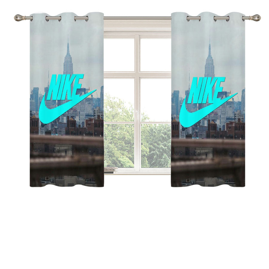Nike London View Best Peach Skin Window Curtains