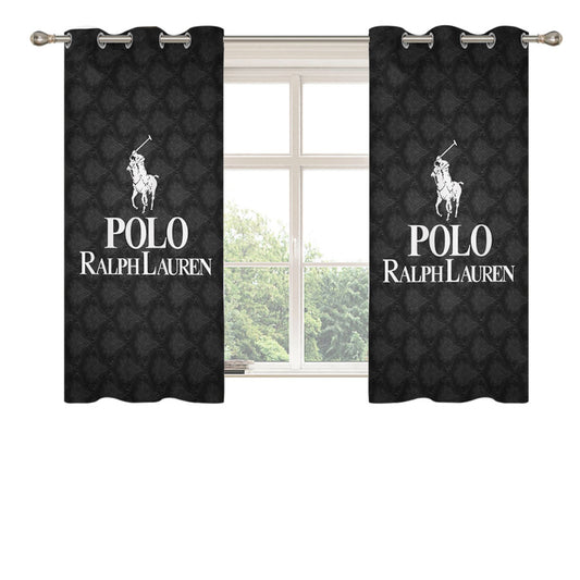 Polo Ralph Lauren Icon Peach Skin Window Curtains