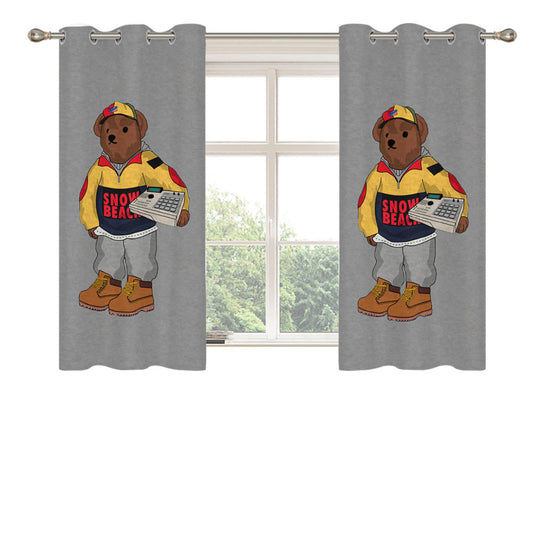 Polo Ralph Lauren Snow Beach Peach Skin Window Curtains