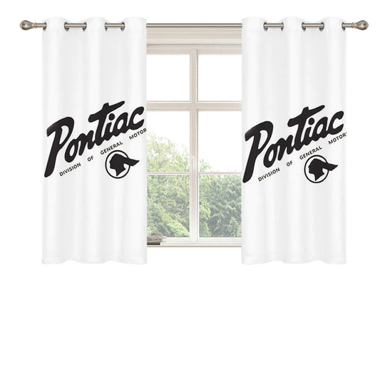 Pontiac Division Of General Motors Peach Skin Window Curtains