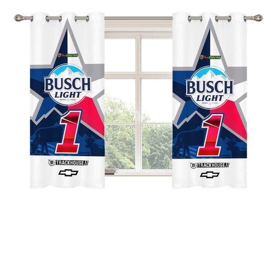 Ross Chastain - Busch Light Peach Skin Window Curtains