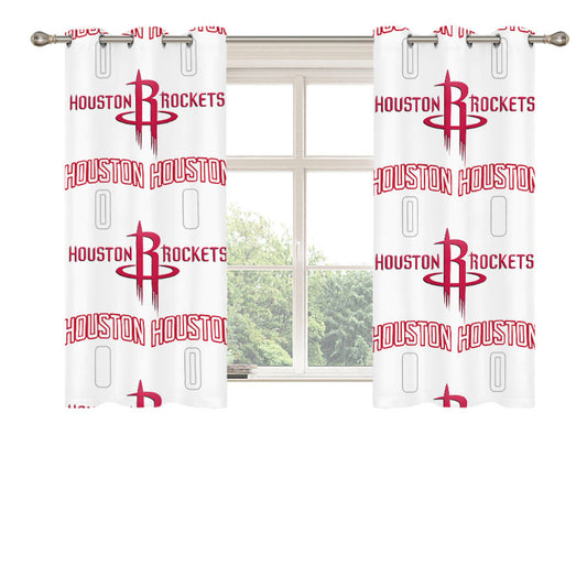 Russell Westbrook Houston Rockets Jersey 0 Peach Skin Window Curtains