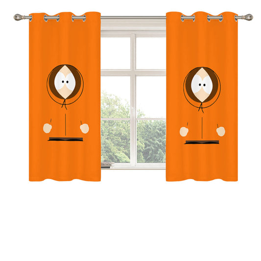 South Park Kenny Peach Skin Window Curtains