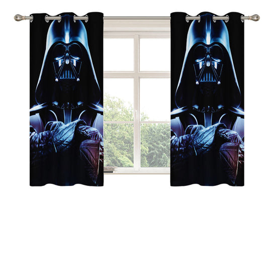Star Wars Darth Vader Dark Peach Skin Window Curtains