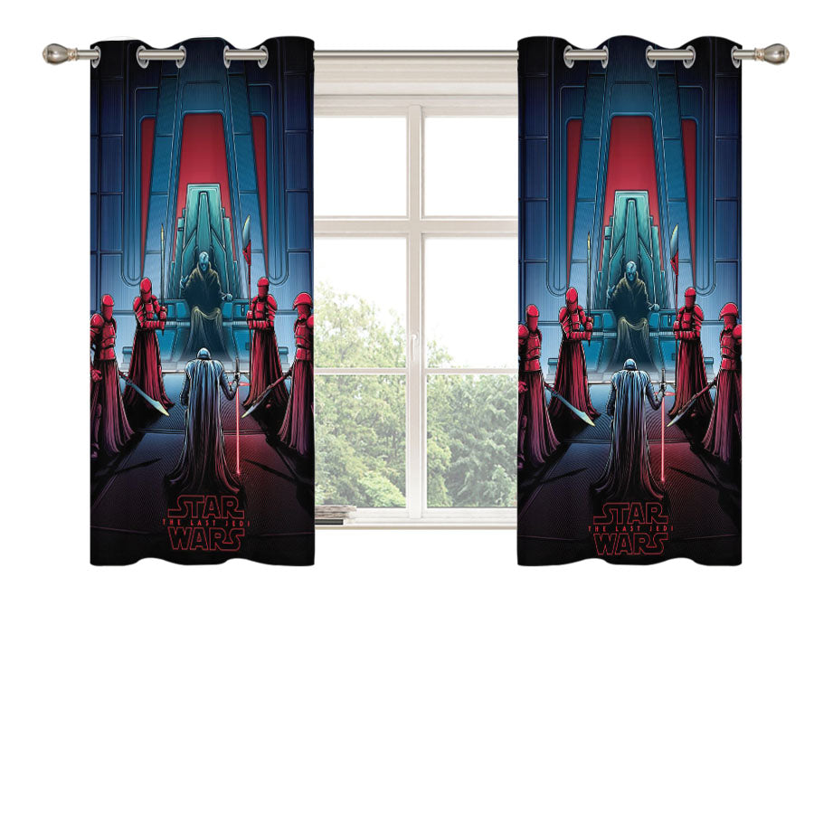 Star Wars Empire Kingdom Peach Skin Window Curtains