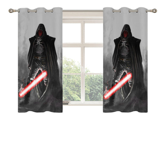 Star Wars Sith Marauder Peach Skin Window Curtains