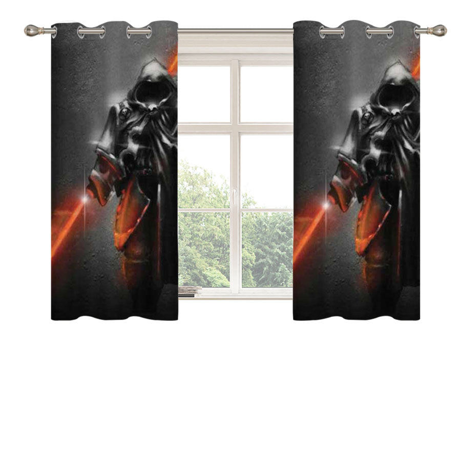 Stars Wars Sith Stone Peach Skin Window Curtains