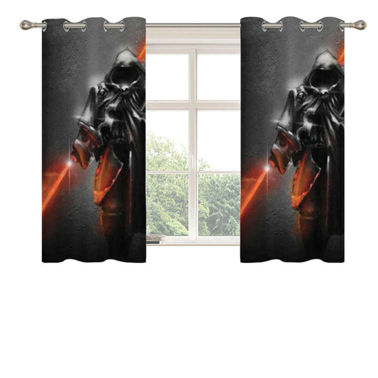 Stars Wars Sith Stone Peach Skin Window Curtains