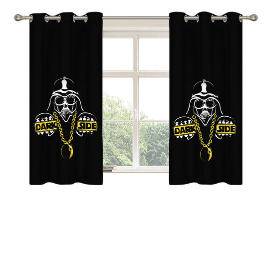 Start Wars Disney Dark Side Peach Skin Window Curtains