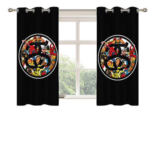 Stussy Marvel Jorge Oswaldo Peach Skin Window Curtains