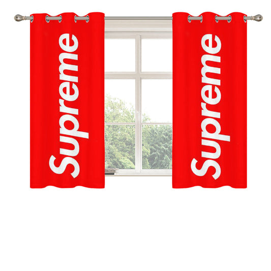 Supreme New York Clothing Peach Skin Window Curtains